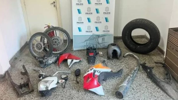 Aprehendido tras allanamiento por robo de moto y tenencia de estupefacientes