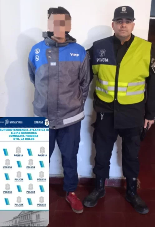 Detuvieron en La Dulce a un hombre con orden de captura por resistencia a la autoridad y daños