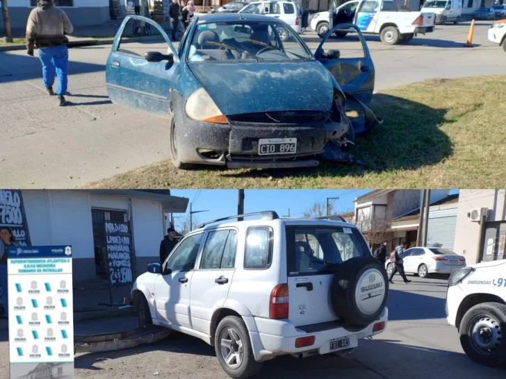 Fuerte choque en 59 y 76: un hombre al Hospital