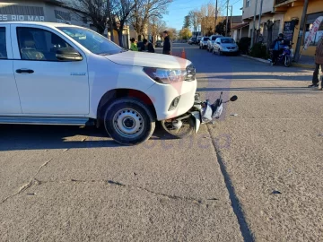 Varios accidentes de tránsito: dos personas fueron trasladadas al Hospital