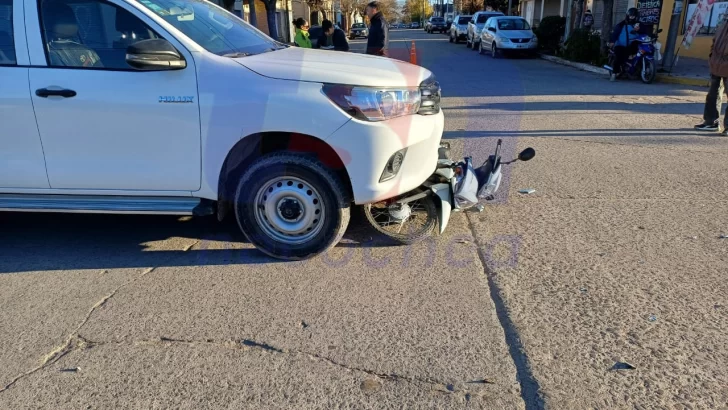 Varios accidentes de tránsito: dos personas fueron trasladadas al Hospital