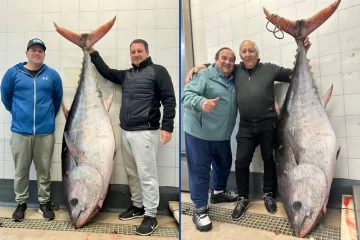 Iban por merluza pero no creerás con qué pieza de 165 kilos se encontraron