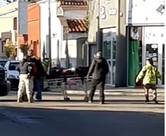 Accidente en calles 50 y 57: ciclista trasladado al hospital