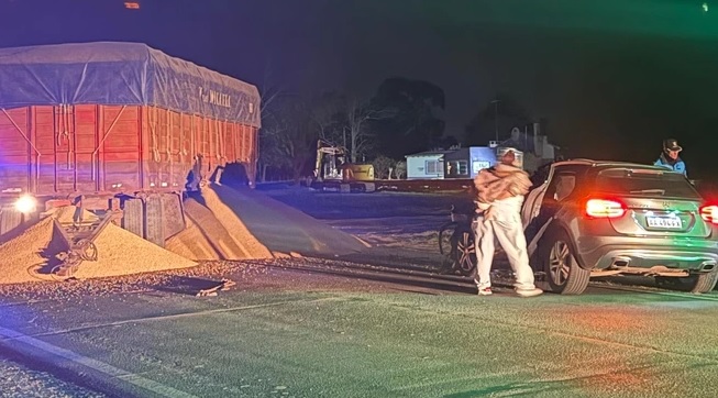 “Que se cruce un camión con acoplado y 45 mil kilos de cereal es un combo mortal”