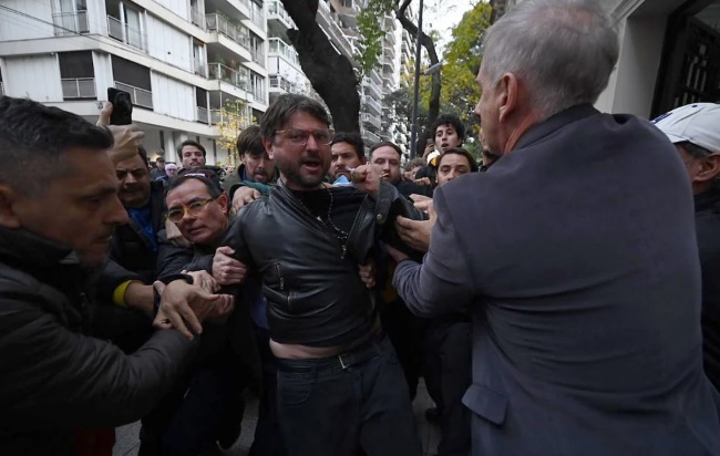 Grabois terminó preso tras haber tomado el Instituto Juan Domingo Perón