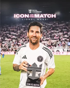Noche brillante de Messi para la goleada de Inter Miami