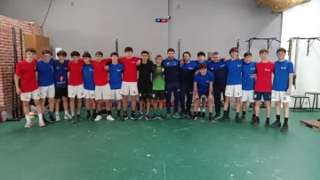 Con intensos entrenamientos el Sub 15 de Necochea se afina de cara a la competencia