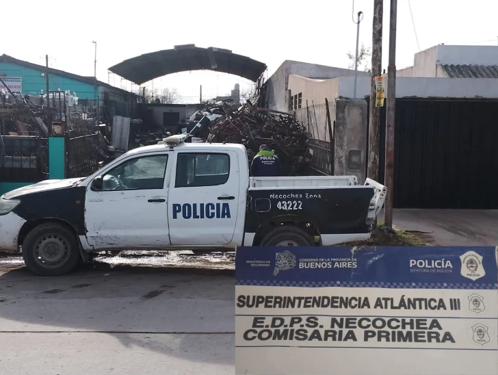 Clausuran en forma preventiva una Chatarrería