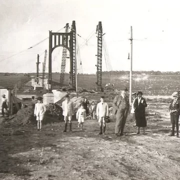 A 96 años de la inauguración del emblemático Puente Colgante
