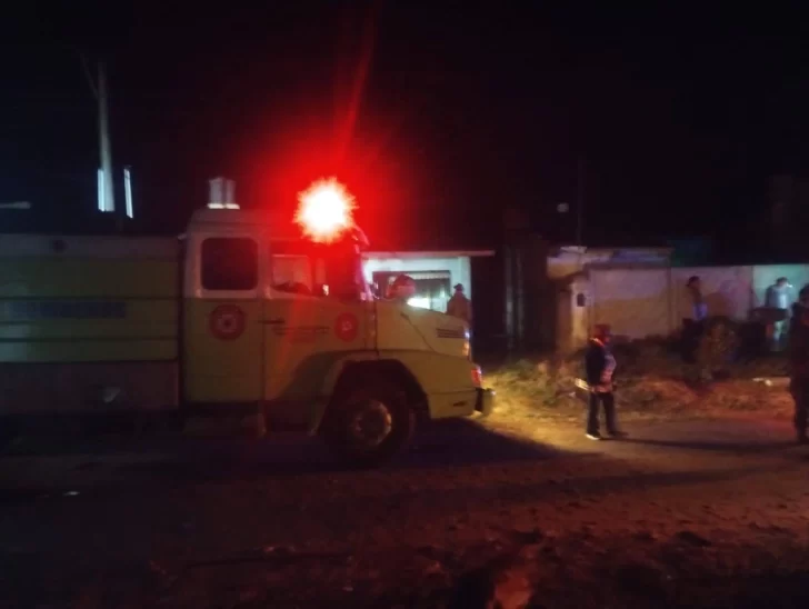 Tres personas derivadas al Hospital por un incendio