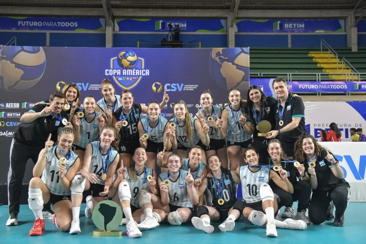 Las Panteras le ganaron a Brasil y son campeonas de la primera Copa América
