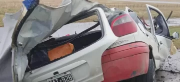 Choque fatal: dos personas murieron tras un tremendo accidente en medio de la ruta