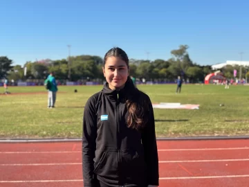 La necochense Rosario Coronel ya está en Paraguay para el Iberoamericano de atletismo