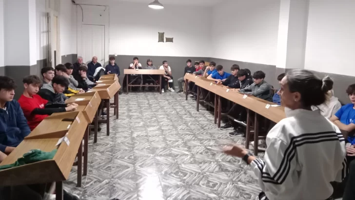 Jornada de abordaje psicológico para la Selección Sub 15 de Necochea