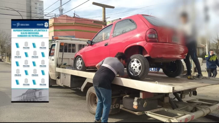 Circulaba con licencia falsa, el auto sin VTV y  modificado