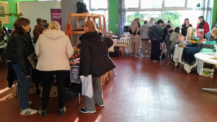 La Expo de Invierno contó con un buen marco familiar en su primera jornada