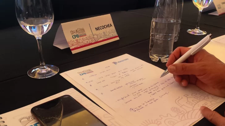 Necochenses en el Consejo Productivo y asamblea turística de la Provincia