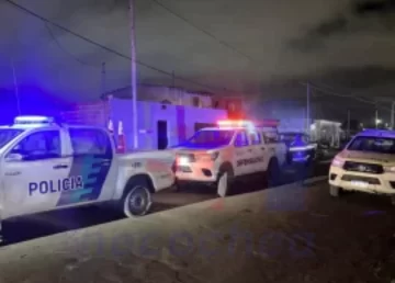 Incendio en un galpón en calle 545 al 4000: pérdidas totales