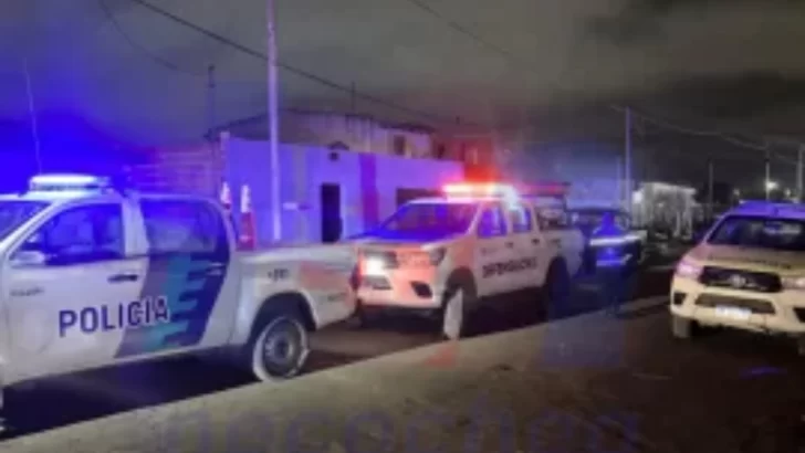 Incendio en un galpón en calle 545 al 4000: pérdidas totales