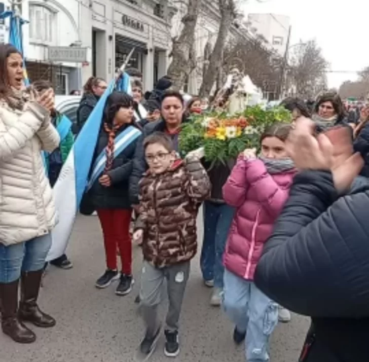 El Obispo encabezó la celebración por la patrona de la ciudad