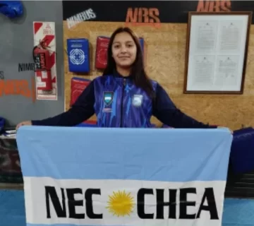 La necochense Walkiria Godoy Caballero viaja a España para el Mundial de taekwondo ITF