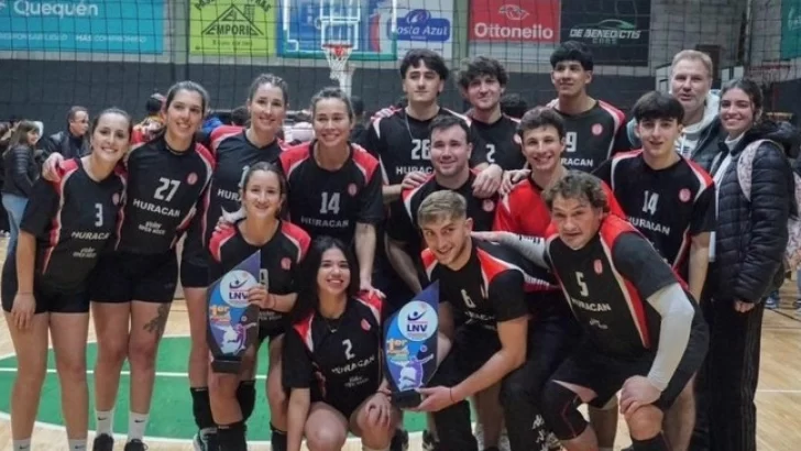 Huracán sigue teniendo la hegemonía del vóley local