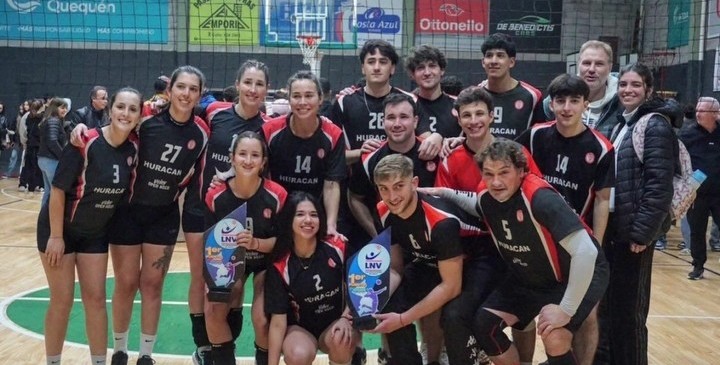 Huracán sigue teniendo la hegemonía del vóley local