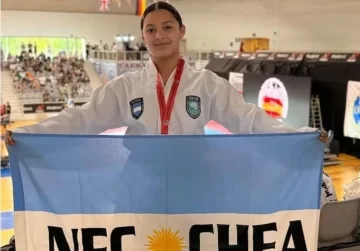 La necochense Walkiria Godoy Caballero se consagró subcampeona del mundo en Barcelona