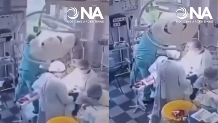 Video: los cirujanos que siguieron operando en medio del brutal terremoto de 8,8 en Rusia