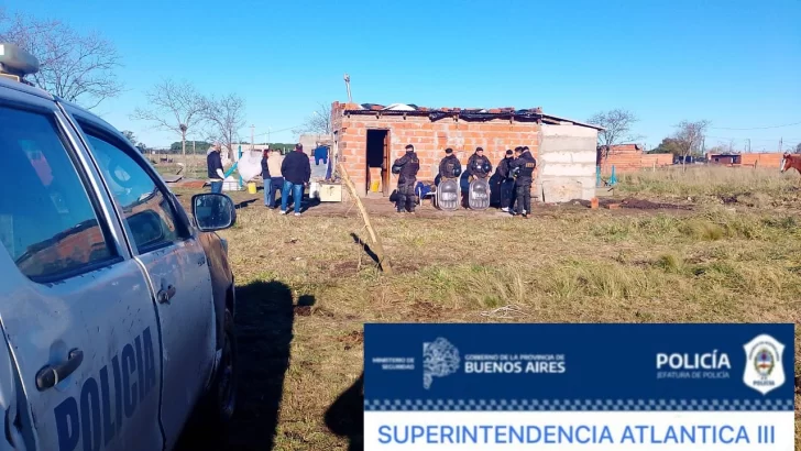 Importante allanamiento en Quequén: cinco hechos esclarecidos y detenidos
