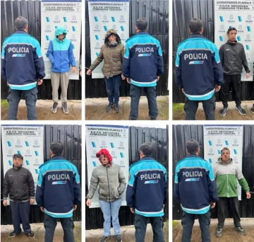 Megaoperativo policial: varios allanamiento y seis aprehendidos