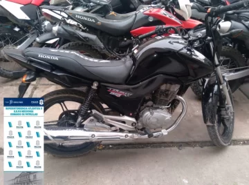 Joven aprehendido en Necochea por encubrimiento de motocicleta con pedido de secuestro