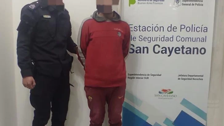 Un hombre aprehendido tomarse a golpes con su hermano