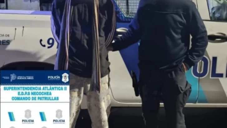 Violó la orden judicial y terminó detenido en la puerta de su expareja