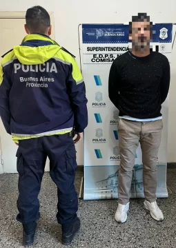 Tenía orden de detención por desobediencia y fue arrestado en pleno centro de Necochea