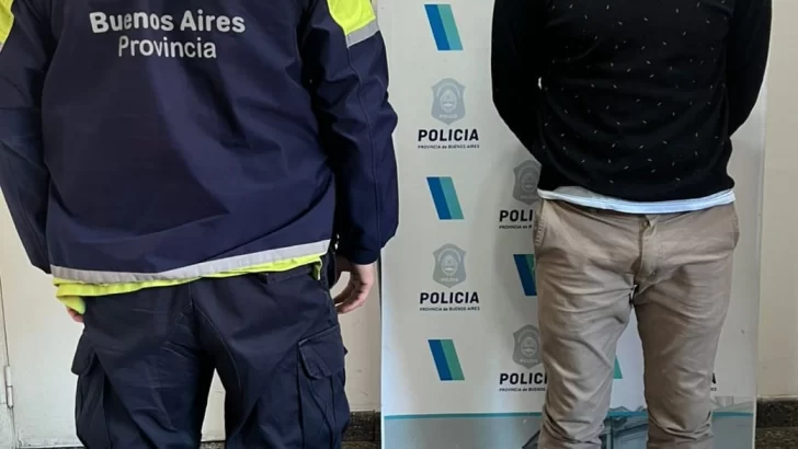 Tenía orden de detención por desobediencia y fue arrestado en pleno centro de Necochea