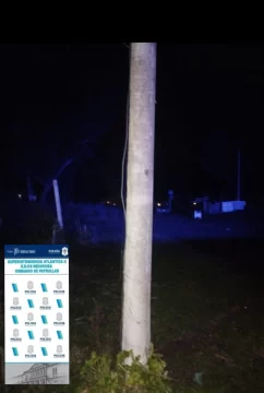 Intentaban robar cables y fueron sorprendidos por la policía en Necochea
