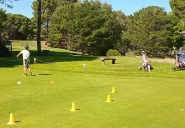 La escuela de “Valientes” del Necochea Golf Club celebró 10 años de vida