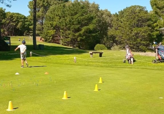 La escuela de “Valientes” del Necochea Golf Club celebró 10 años de vida