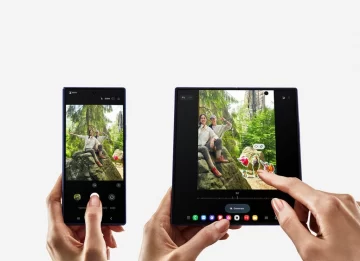 Samsung presentó un nuevo teléfono plegable, delgado y repleto de IA