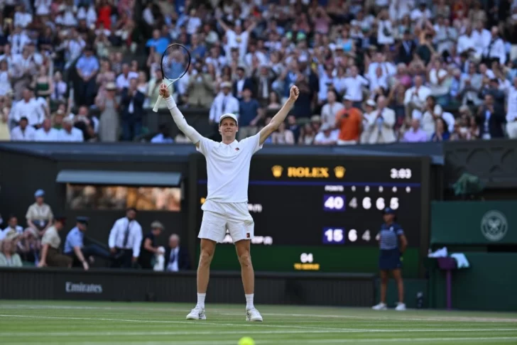 Sinner tuvo revancha y es campeón en Wimbledon