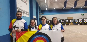 Destacada actuación de arqueros necochenses en torneo homologatorio indoor