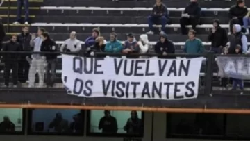 Se anunció que volverá el público visitante al fútbol argentino
