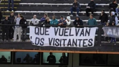 Se anunció que volverá el público visitante al fútbol argentino
