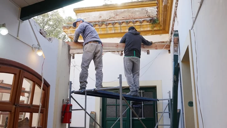 Reparán los techos del Museo Histórico Regional