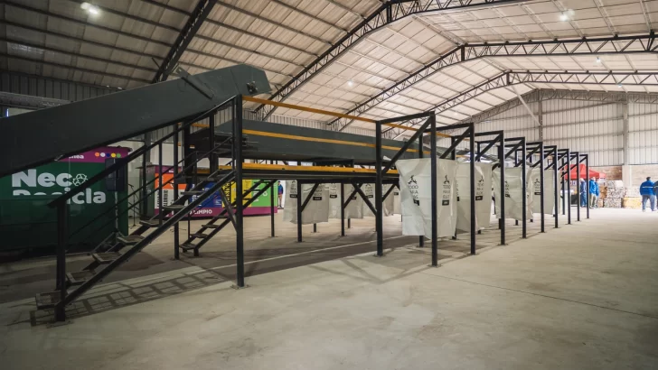 Analizan la operatoria de la Planta de Separación Municipal