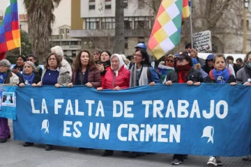 Andrea Cáceres marchó junto a las Madres de Plaza de Mayo