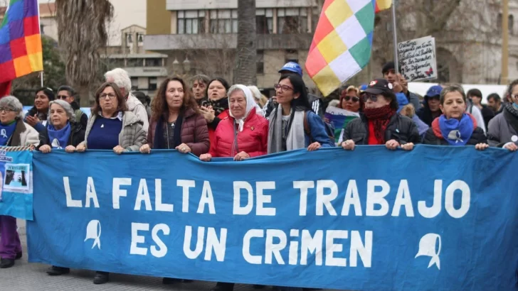 Andrea Cáceres marchó junto a las Madres de Plaza de Mayo