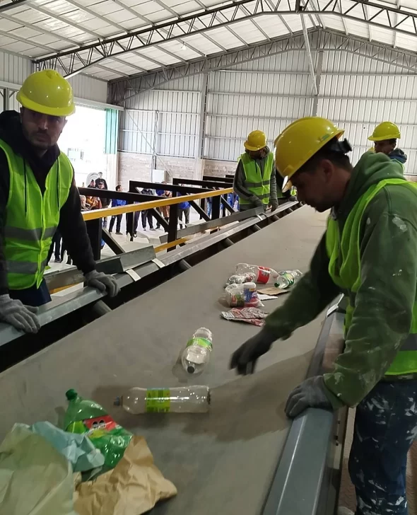 Presentaron la nueva planta de separación de residuos sólidos urbanos