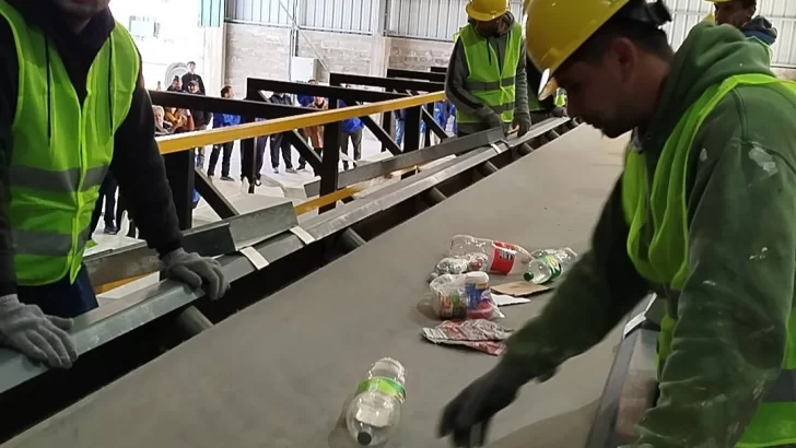 Presentaron la nueva planta de separación de residuos sólidos urbanos